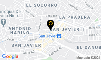 Mapa de Biovital Ltda. en Medellín