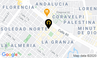 Mapa de Bioxichem Química S.a. en Bogotá D.C