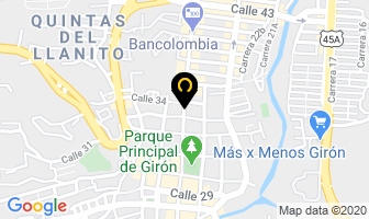 Mapa de Bisuteria J.r en Girón