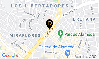 Mapa de Bitácora Casa Médica en Cali