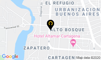 Mapa de Bkul en Cartagena