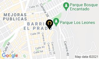 Mapa de Blafer Ltda en Bucaramanga