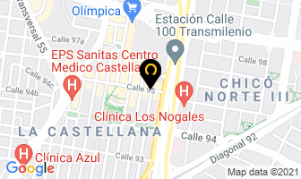 Mapa de Blamis Dotaciones Laboratorio Ltda. en Bogotá D.C