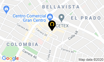 Mapa de Blanco & Blanco Ltda. en Barranquilla