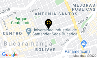 Mapa de Blanco Grimaldos Inocencio en Bucaramanga