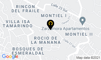 Mapa de Blanco Laboratorio Dental en Medellín