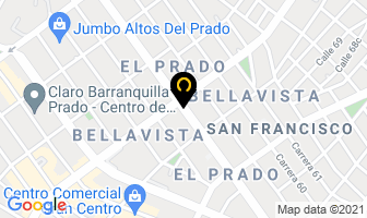 Mapa de Blanco Núñez Arcelio en Barranquilla
