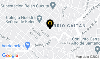 Mapa de Blanco Roberto en Cúcuta