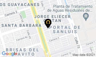 Mapa de Blandón Ubaner en Cali