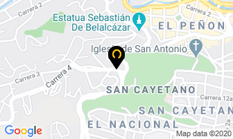 Mapa de Blindajes Bunker Ltda. en Cali