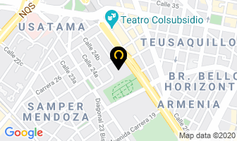 Mapa de Blindajes Isbi Ltda en Bogotá D.C