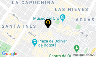 Mapa de Blindar Ltda. en Bogotá D.C