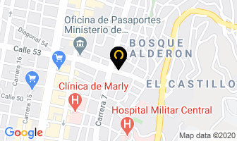 Mapa de Blossom Cafe Bar en Bogotá D.C