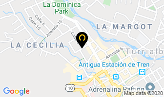Mapa de Blue Bar en Cartago