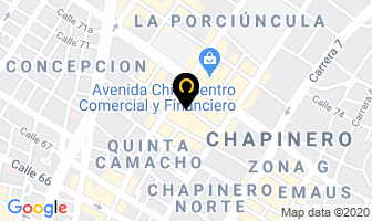 Mapa de Blue Belleza Integral en Bogotá D.C