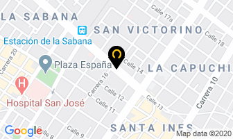 Mapa de Blue Berry Phones en Bogotá D.C