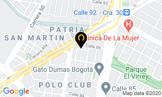 Mapa de Blue Marketing Ltda. en Bogotá D.C
