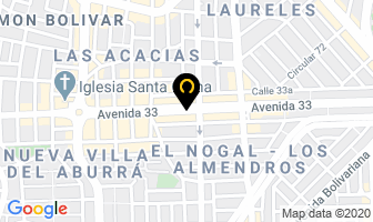 Mapa de Blue Room en Medellín