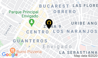 Mapa de Blue Zone “Fashion” en Envigado