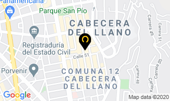 Mapa de Blusas Y Blusas en Bucaramanga