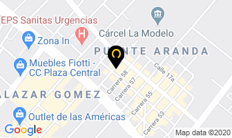 Mapa de Bobinados Automotriz Autocar en Bogotá D.C
