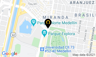 Mapa de Bobinados Bobielect en Medellín