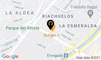 Mapa de Bocadillos Del Castillo en Medellín