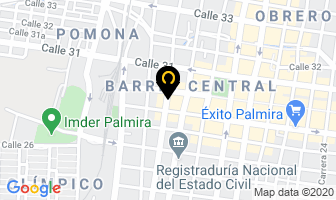 Mapa de Bocaditos Melba en Palmira