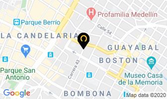 Mapa de Bocas Sanas en Medellín