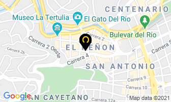 Mapa de Boccati Deli en Cali