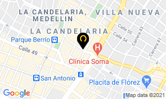 Mapa de Bocetos Y Formas en Medellín