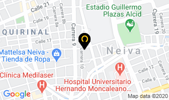Mapa de Bodas Y Eventos en Neiva