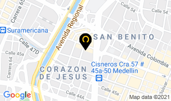 Mapa de Bodas Y Festejos en Medellín