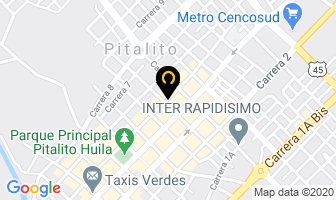 Mapa de Bodas Y Stilo en Pitalito