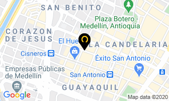 Mapa de Bodega De Bolso en Medellín