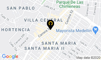 Mapa de Bodega De Moda Baltimor en Itaguí