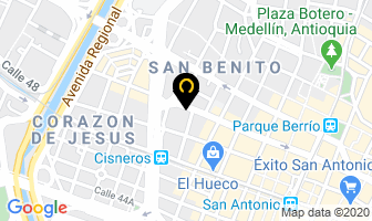 Mapa de Bodega Decorativa S.a.s. en Medellín