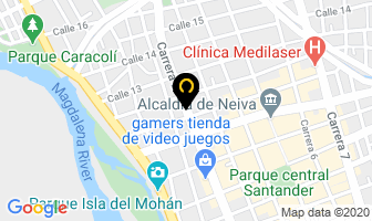 Mapa de Bodega Del Calzado en Neiva