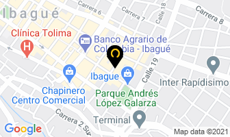 Mapa de Bodega El Gangazo en Ibagué