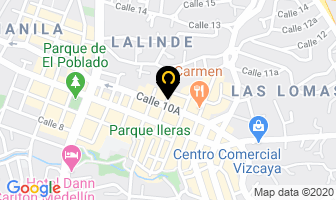 Mapa de Bodega Gourmet en Medellín