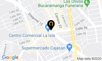 Mapa de Bodega Primavera en Bucaramanga