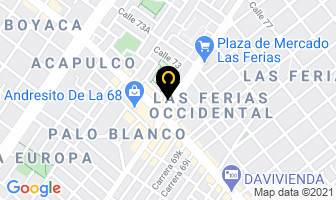 Mapa de Bodega Royal Productos Desechables en Bogotá D.C