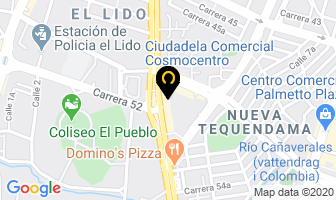 Mapa de Bodega Solo Ropa en Cali