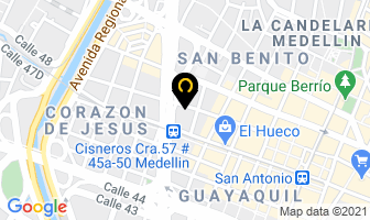 Mapa de Bodega Soto en Medellín