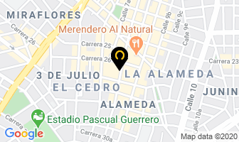 Mapa de Bodegas Modulares Casa De Remates Ltda. en Cali
