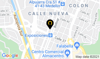 Mapa de Body Armor Ltda. en Medellín