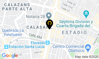 Mapa de Body Flex en Medellín