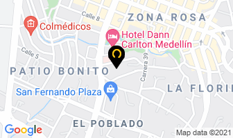 Mapa de Body Laser en Medellín