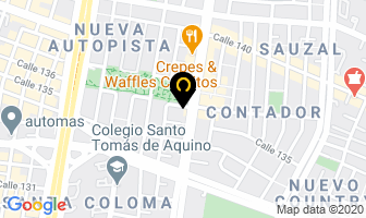 Mapa de Body Town en Bogotá D.C