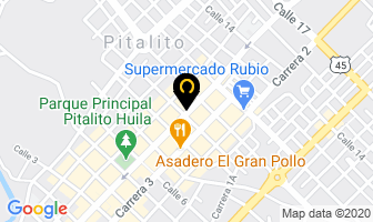 Mapa de Bodyard en Pitalito